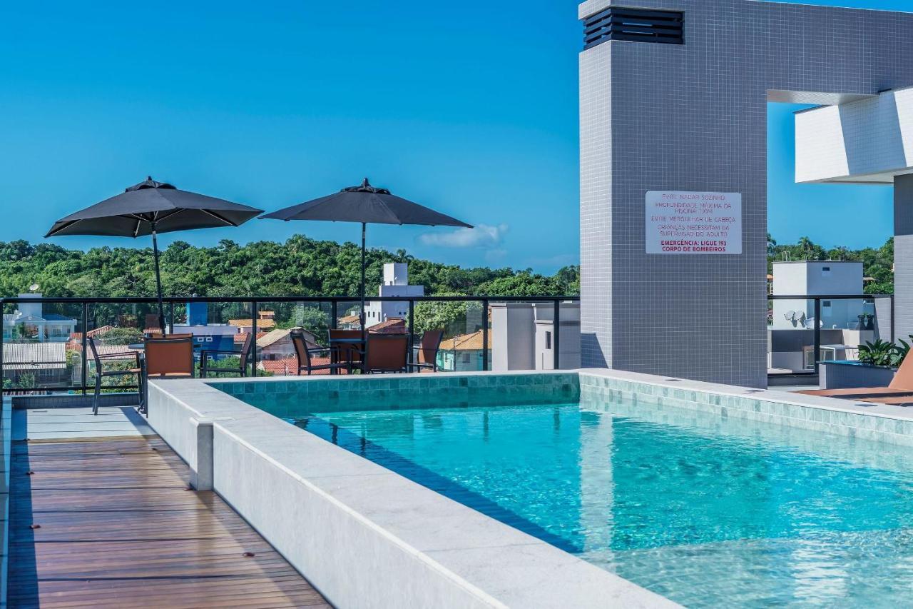 Adra 106 - Apartamento No Centro De Bombinhas - Rooftop Com Piscina E Academia - A Poucos Metros Da Praia - Kültér fotó